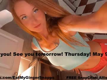 girl Chaturbat Sex Cams with eatmygingersnapps